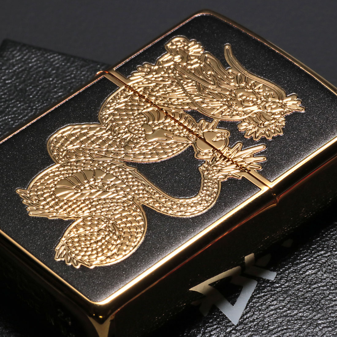 ZIPPO zippo(ライター)ドラゴンGシリーズ Dragon G 金メッキ BK