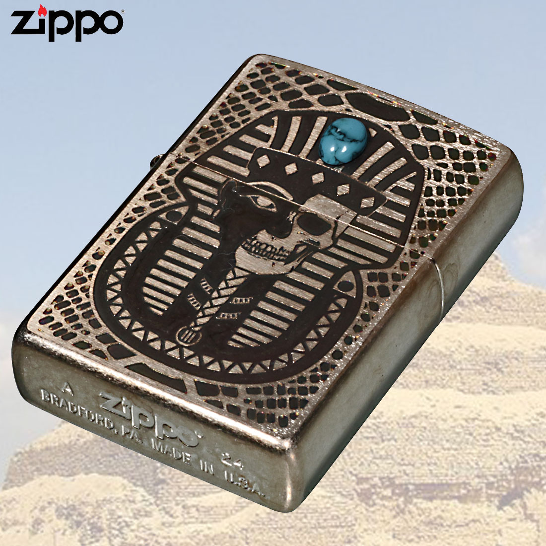 ZIPPO（ジッポー） ジッポーライター エジプト神話ファラオ Pharaoh