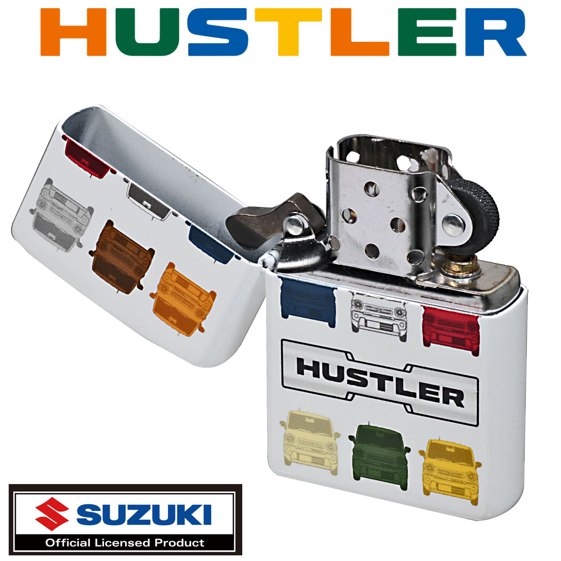 zippo(ジッポーライター)SUZUKI HUSTLER ハスラーカラー スズキ公式認定 ラッカー塗装 HUS-COLOR ギフト 送料無料  （ネコポス可） : zhus-color : JACKAL - 通販 - Yahoo!ショッピング