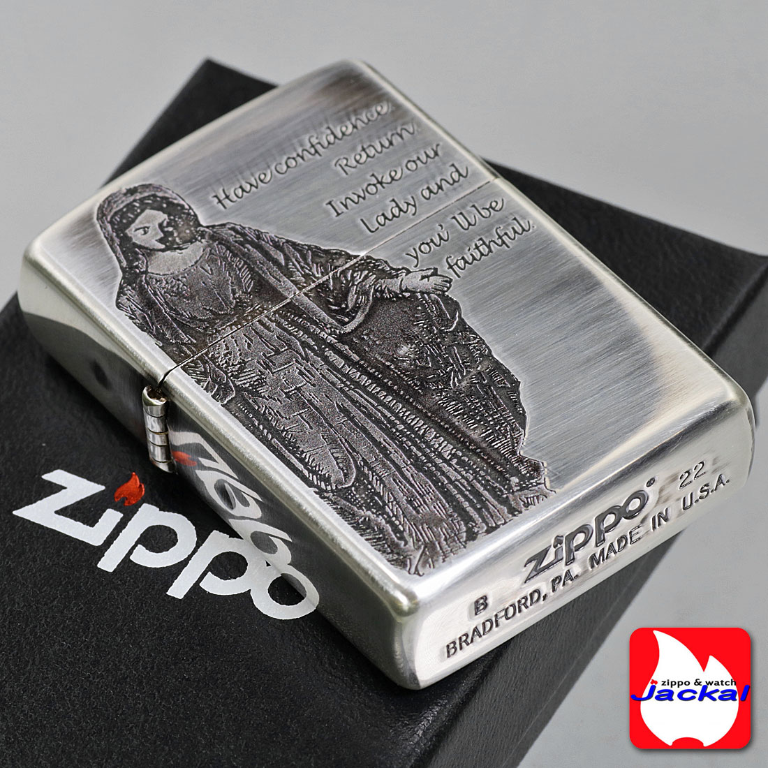ZIPPO 父の日ZIPPO(ジッポーライター) マリア エッチング