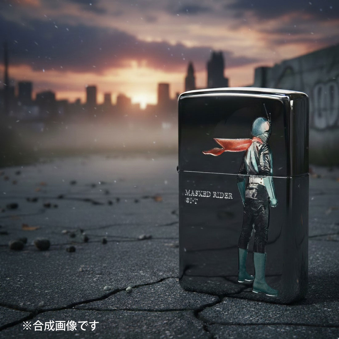 ZIPPO（ジッポー） ジッポ-ライター 仮面ライダー1号 東映公式認定