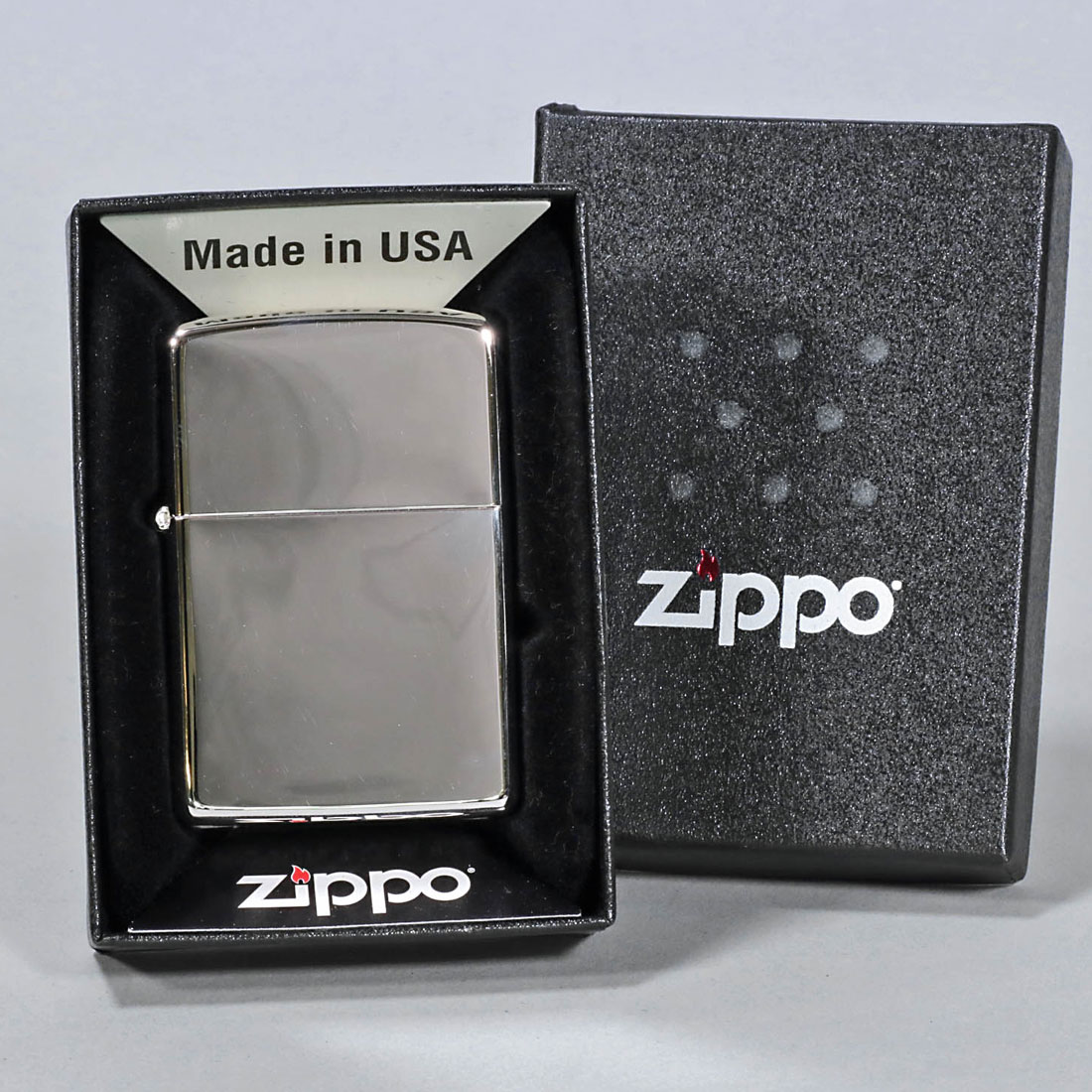 zippo(ジッポーライター) 蔵出し 2017年製 1点限り シルバーポリッシュ　無地ジッポー　MG-PSTS 送料無料（ネコポス対応）