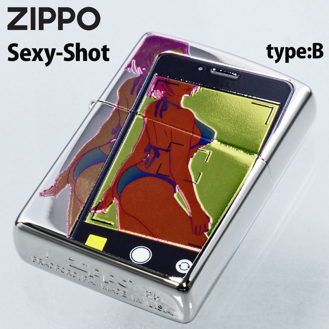ZIPPO（ジッポー） ジッポ-ライター セクシーショットB プリント加工