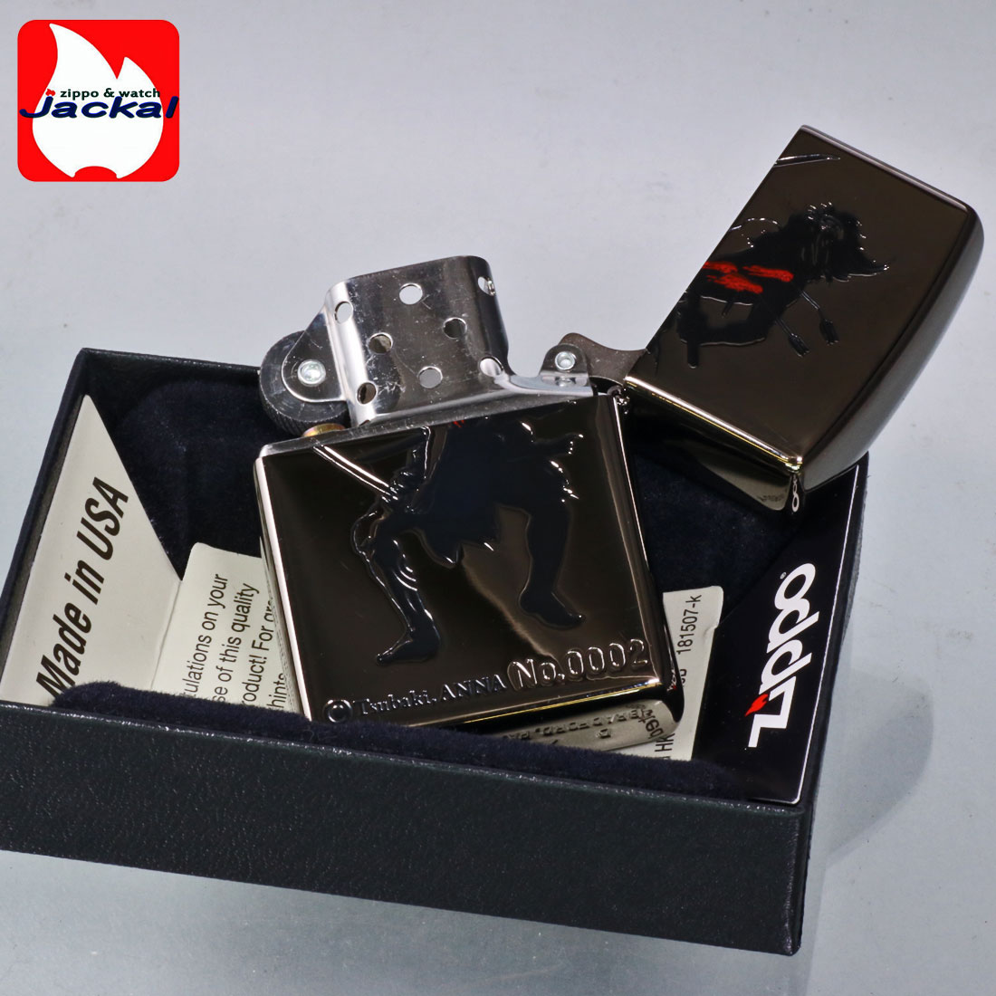 ZIPPO（ジッポー） ライター 限定 現代女浮世絵師 ツバキアンナ