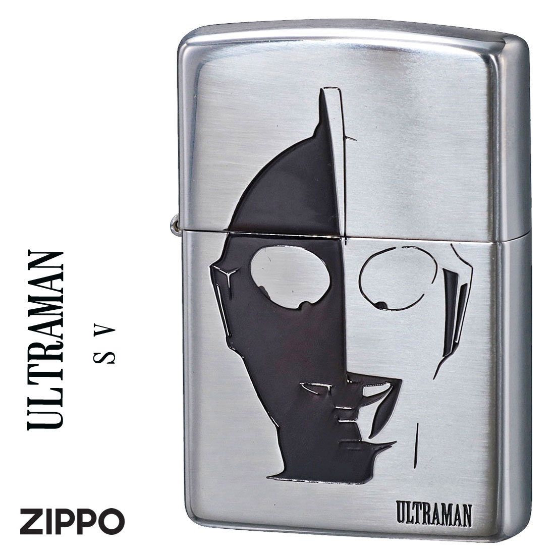 ZIPPO(ジッポーライター) ウルトラマン SV エッチング シルバー おしゃれ かっこいい メンズ ヒーロー ギフト プレゼント 送料無料（ネコポス対応） :zUTR H:JACKAL