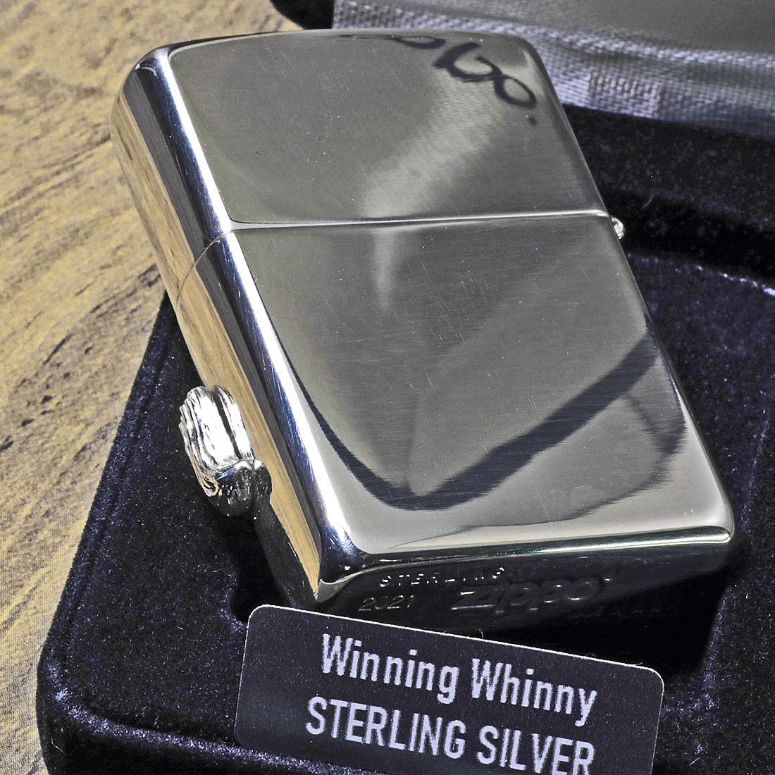 ZIPPO zippo(ジッポーライター)スターリングシルバー ウィニング