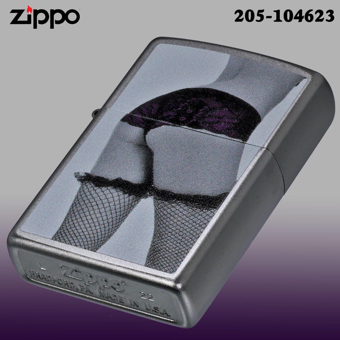 ZIPPO（ジッポー） ジッポーライター Monochrome Hip モノクロ-ム 