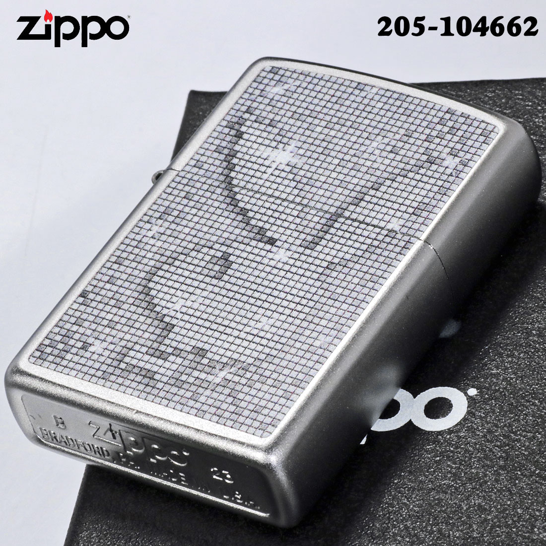 ZIPPO/PLAYBOY spark bunny プレイボーイ ロゴ サテンクローム2023モデル Z205-104662画像2