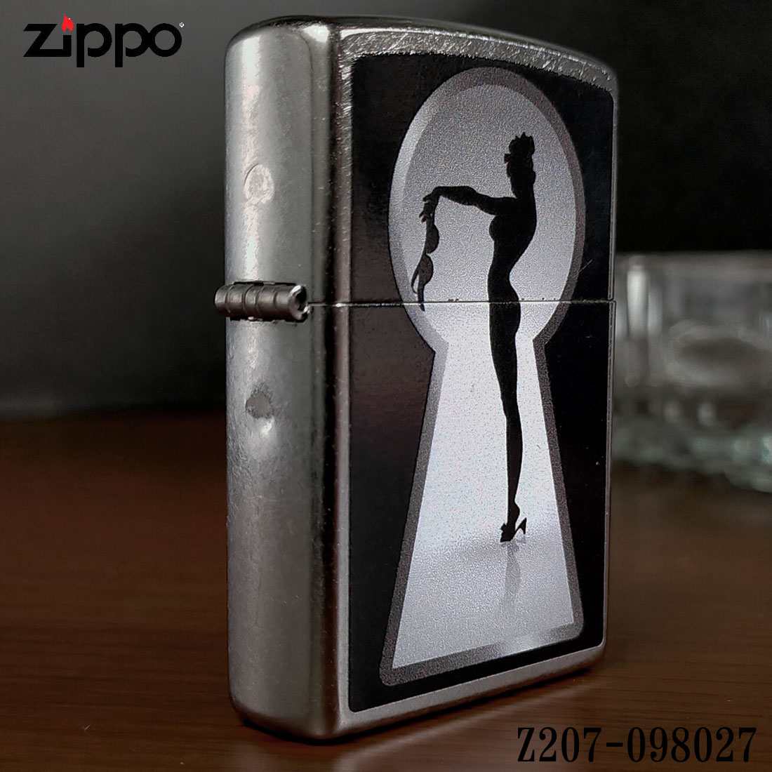 zippo(ジッポーライター)SEXY ZIPPO　セクシーガール　Z207-098027　オイルライター おしゃれ クール アメリカ レディー 女性  メンズ ギフト（ネコポス対応）
