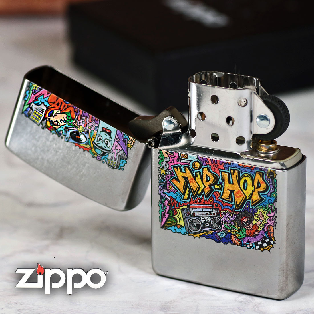 ZIPPO 父の日zippo(ジッポーライター) ヒップホップグラフィティ