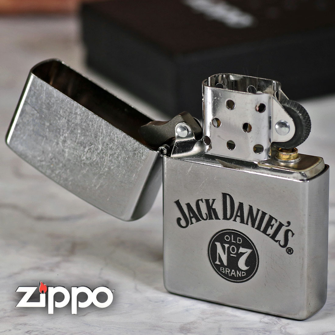 ZIPPO（ジッポー） ジッポーライター ジャックダニエル ロゴデザイン