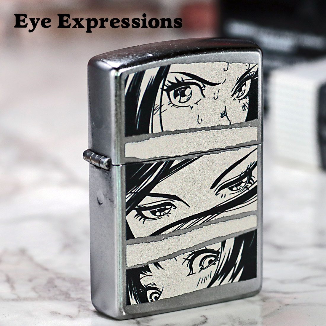 ZIPPO（ジッポー） ジッポーライター Eye Expressions プリント加工