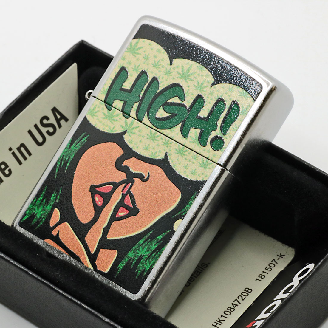 ZIPPO（ジッポー） ジッポーライター HIGH! プリント加工 ストリート