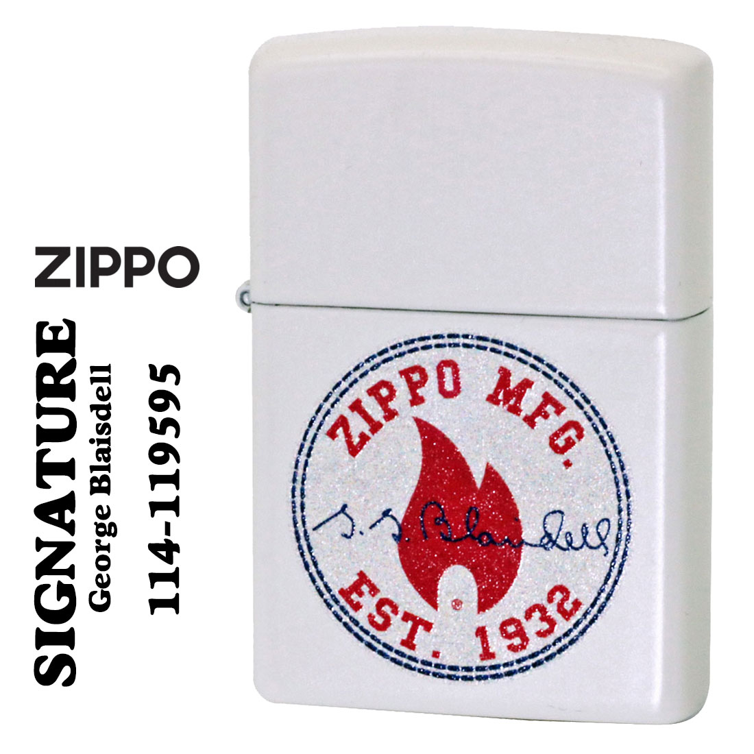 ZIPPO（ジッポー） ジッポーライターSIGNATURE George G. Blaisdell 
