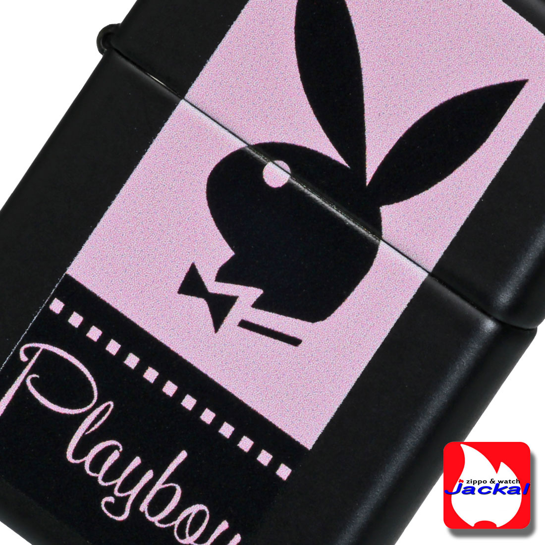 zippo PLAYBOY pink bunny　ピンク　バニー　ブラックマット2023モデル Z218-104663 おしゃれ カッコイイ ギフト  送料無料（ネコポス対応）