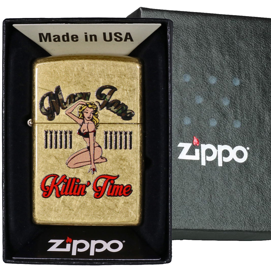 ZIPPO（ジッポー） ジッポーライター USオリジナルZIPPO 2025 ガール柄 
