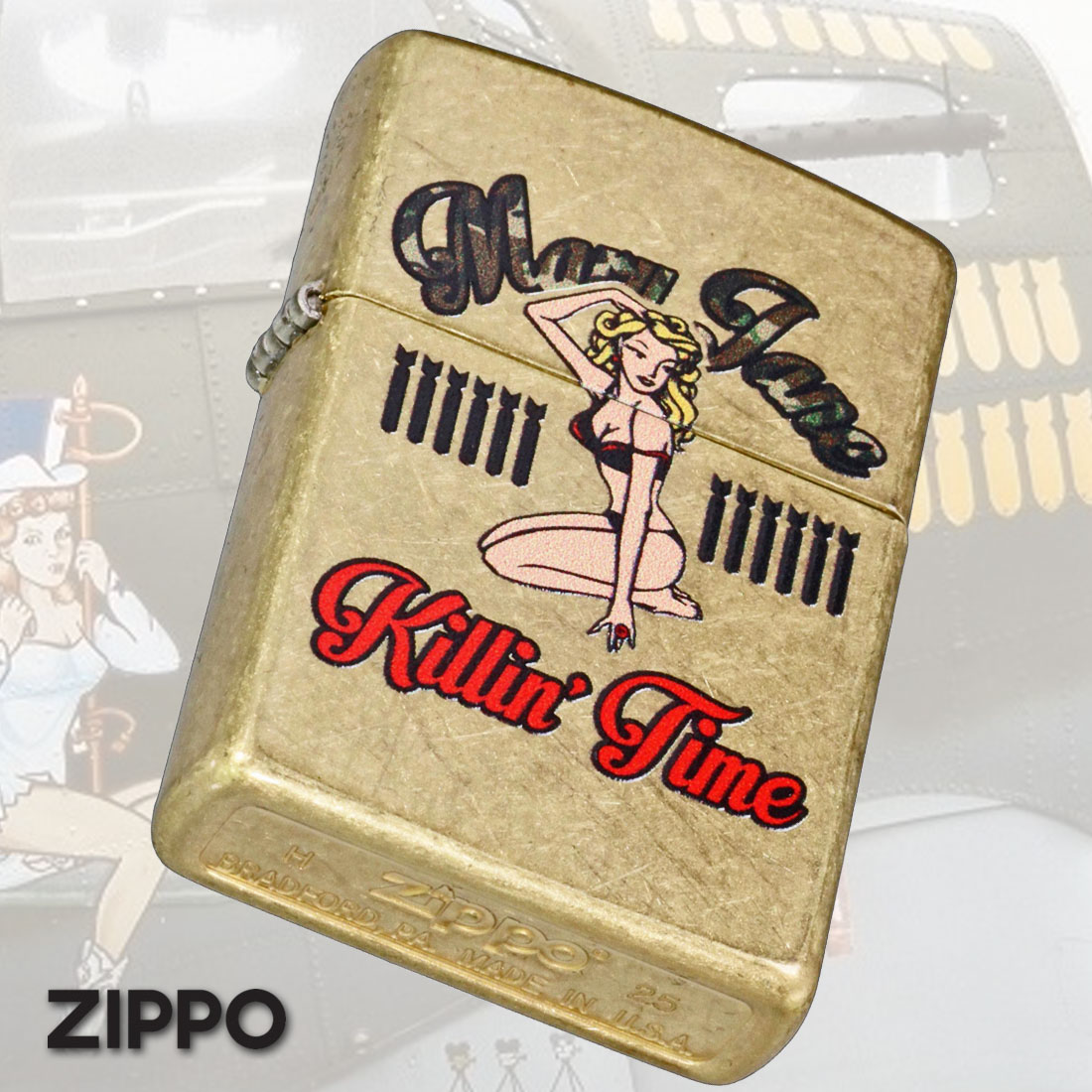 ZIPPO（ジッポー） ジッポーライター USオリジナルZIPPO 2025 ガール柄 