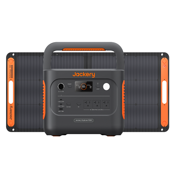 【7/13 0:00から ポイント付与+40%】Jackery Solar Generator 1000 New 1070Wh 100W ポータブル電源 ソーラーパネル バッテリー 防災