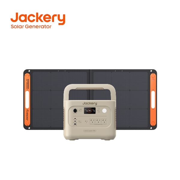 Jackery Solar Generator 1000 New 1070Wh 100W �|�[�^�u���d�� �T���h�S�[���h �\�[���[�p�l�� �o�b�e���[ 