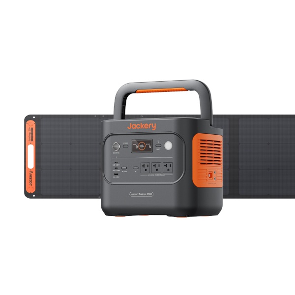 Jackery Jackery Solar Generator 2000 New 2042Wh SolarSaga200 1枚 2