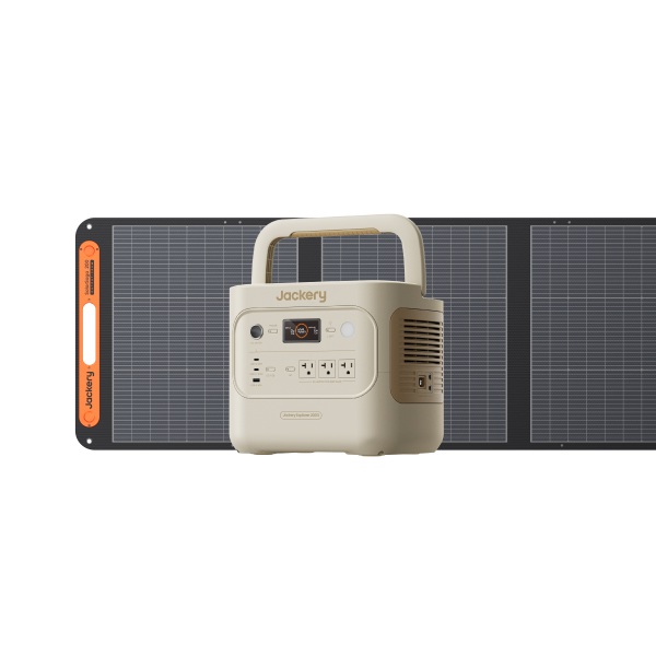 Jackery Solar Generator 2000 New �T���h�S�[���h 2042Wh SolarSaga200 1�� 2�_�Z�b�g 