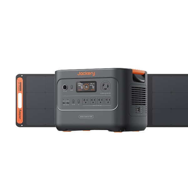 Jackery Solar Generator 3000 New SolarSaga200 1�� 2 �_�Z�b�g 3072Wh �����_�S ��i3000W