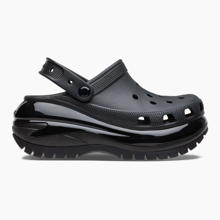 CROCS MEGA CRASH CLOG BLACK 207988 001