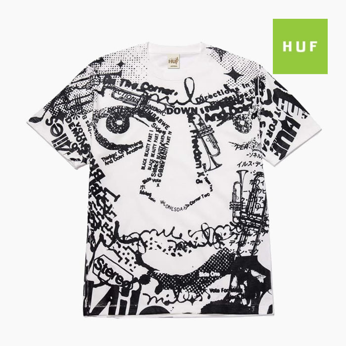 HUF（ハフ） 半袖 Tシャツ マイルス・デイヴィス VOTE FOR MILES S/S
