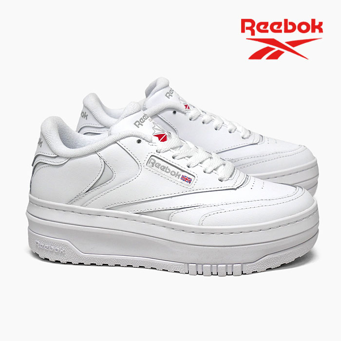 リーボック レディース スニーカー 厚底 REEBOK CLUB C EXTRA IE6679 クラブシー エクストラ 白 レザー クラシック 定番  本革 : ie6679 : JACKPOT STORE - 通販 - Yahoo!ショッピング