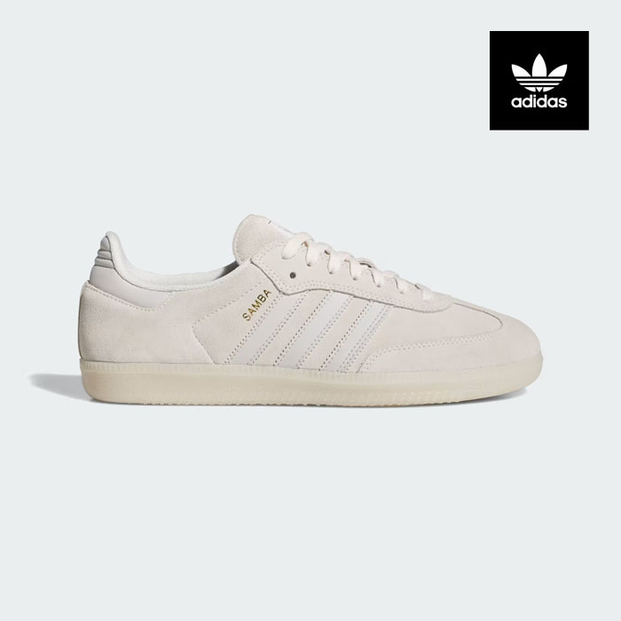 1世帯1足限り アディダス サンバ レディース メンズ スニーカー ADIDAS SKATEBOARDING SAMBA ADV JP5860 ベージュ 白 グレー スエード ローカット スケシュー SB | adidas Originals | 01