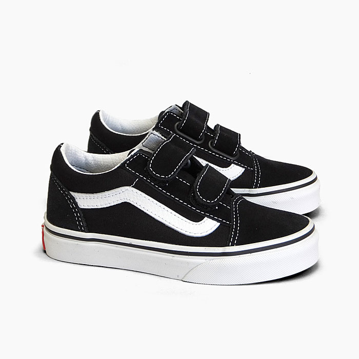 毎日発送 バンズ オールドスクール キッズ ベルクロ VANS OLD SKOOL V TD VN0...