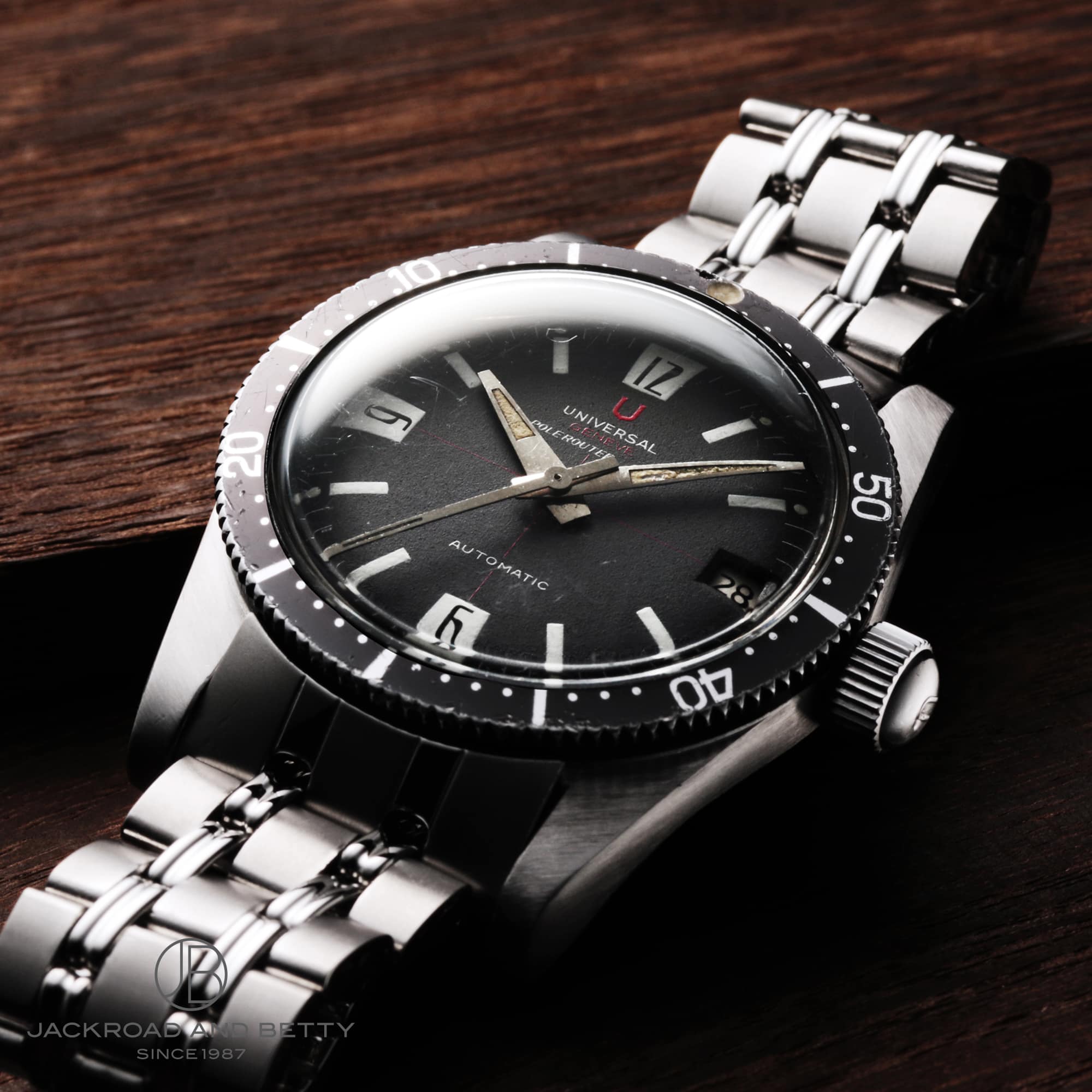 ユニバーサル ジュネーブ UNIVERSAL GENEVE ポールルーター サブ