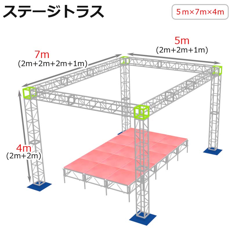 トラスセット,イベント,展示会,店舗,装飾