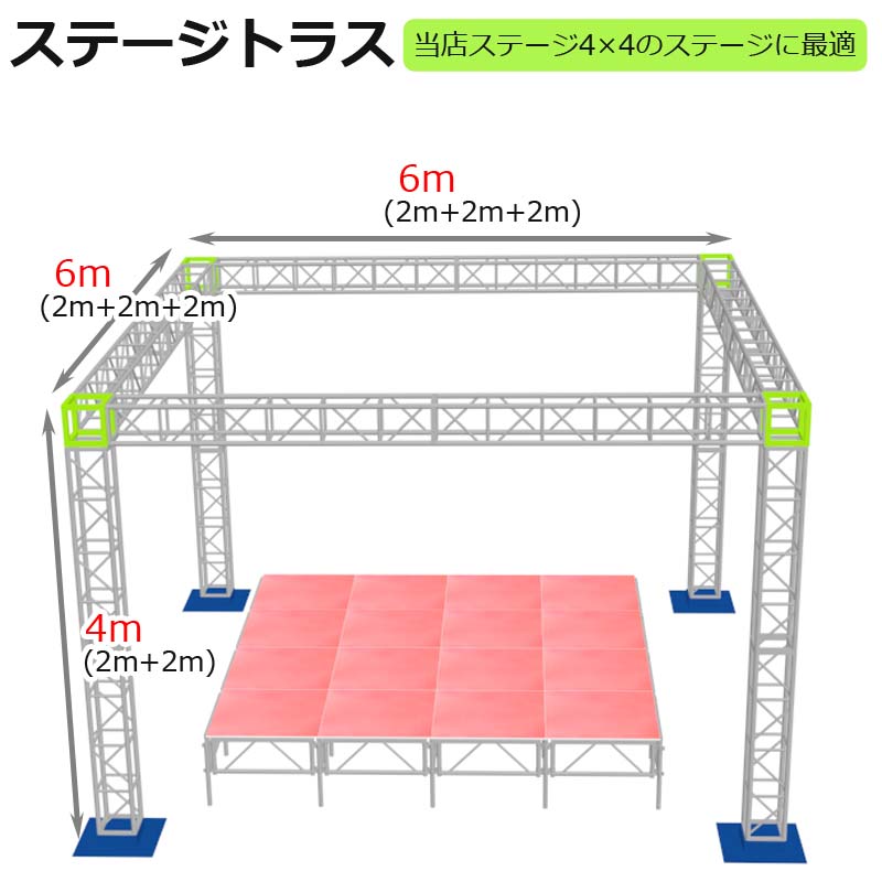 トラスセット,イベント,展示会,店舗,装飾