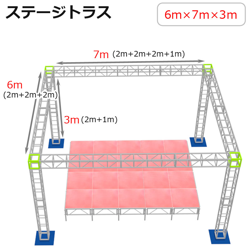 トラスセット,イベント,展示会,店舗,装飾