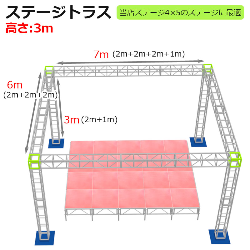 トラスセット,イベント,展示会,店舗,装飾