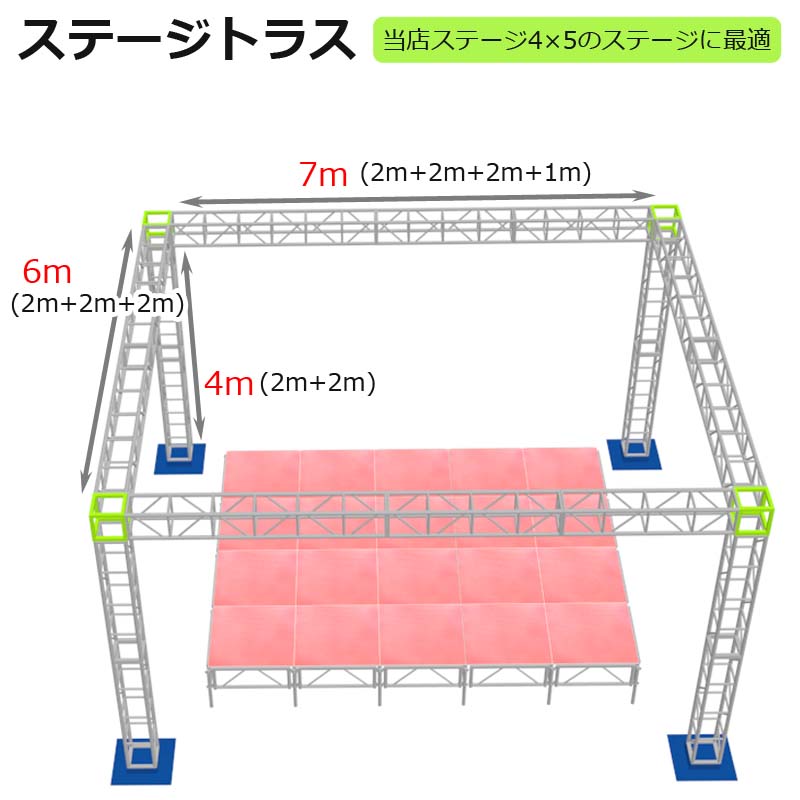 トラスセット,イベント,展示会,店舗,装飾