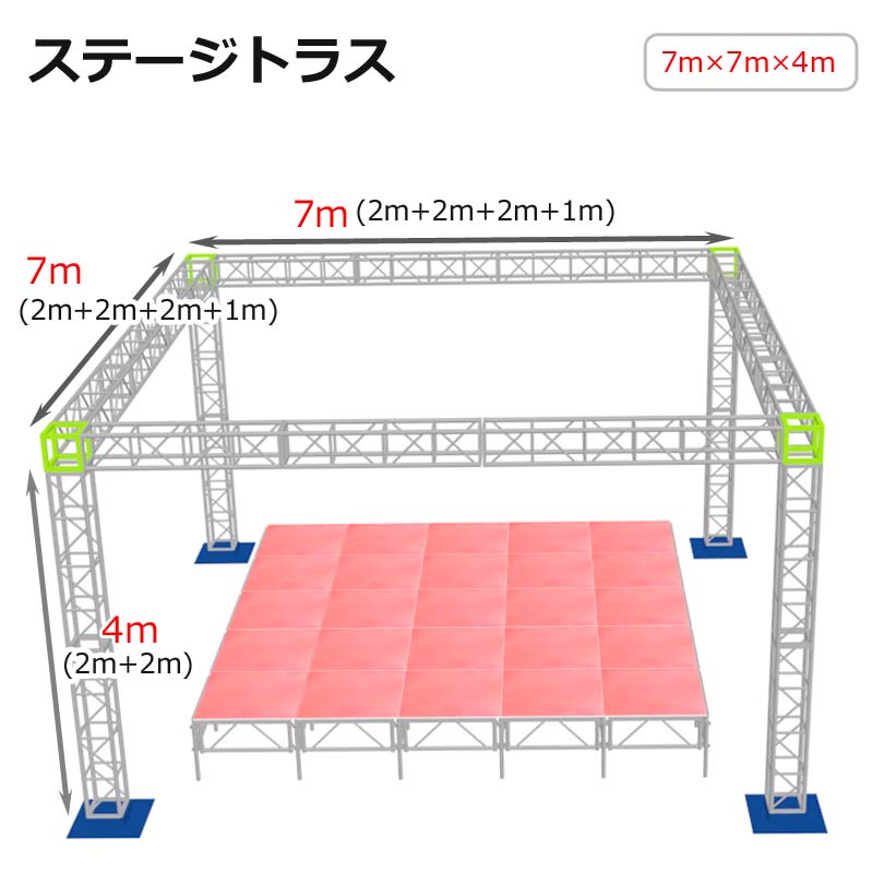 トラスセット,イベント,展示会,店舗,装飾