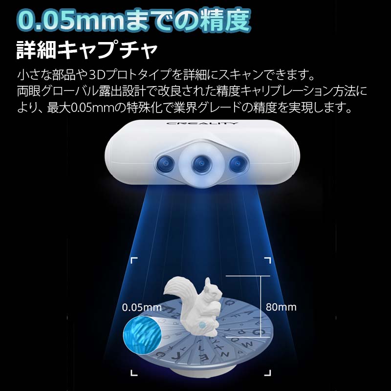 3Dスキャナーcr_scan_lizard