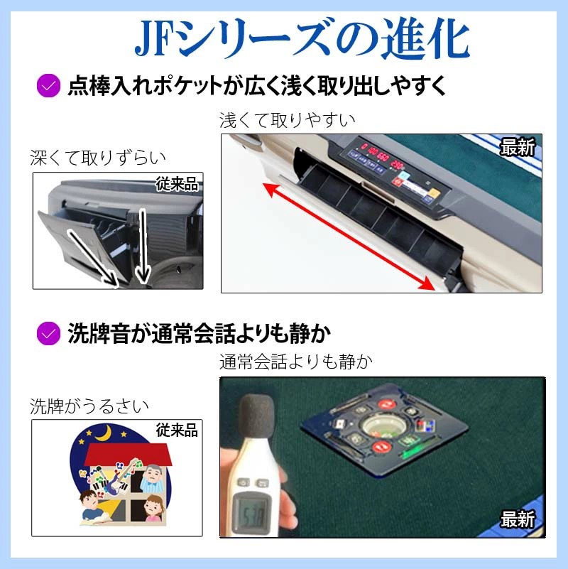 全自動麻雀卓 座卓 点数表示om-jf-c3