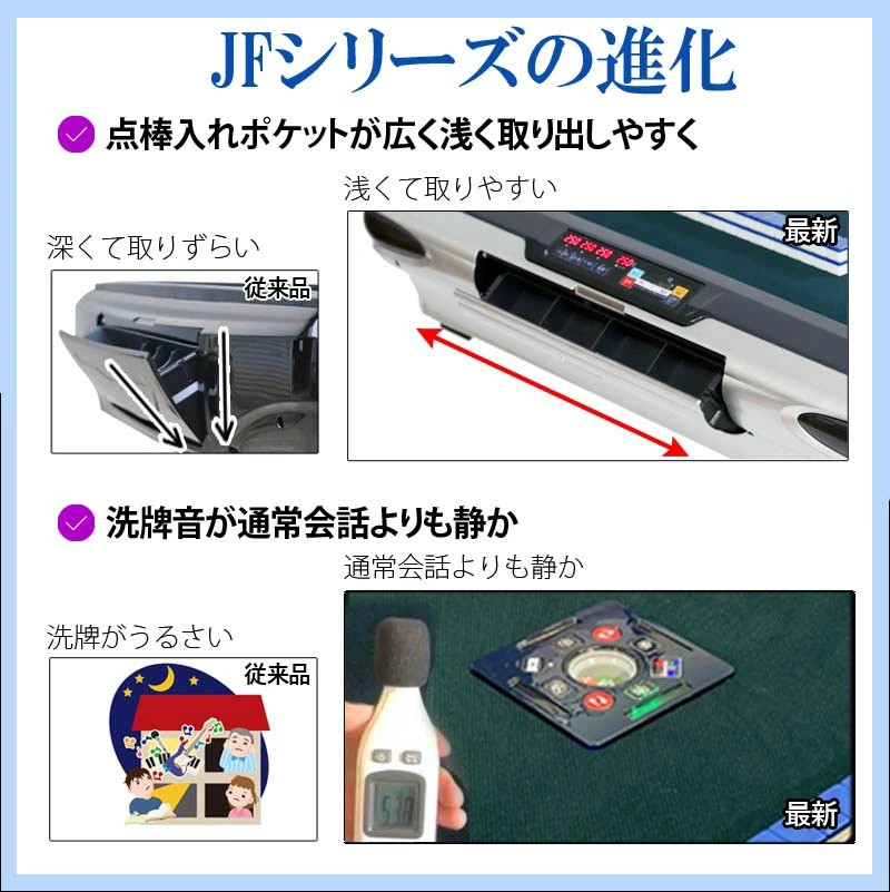 全自動麻雀卓 座卓 点数表示om-jf-c3
