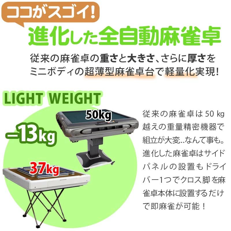 雀華 全自動麻雀卓 麻雀卓 麻雀セット 麻雀卓 全自動 麻雀 麻雀牌 33mm