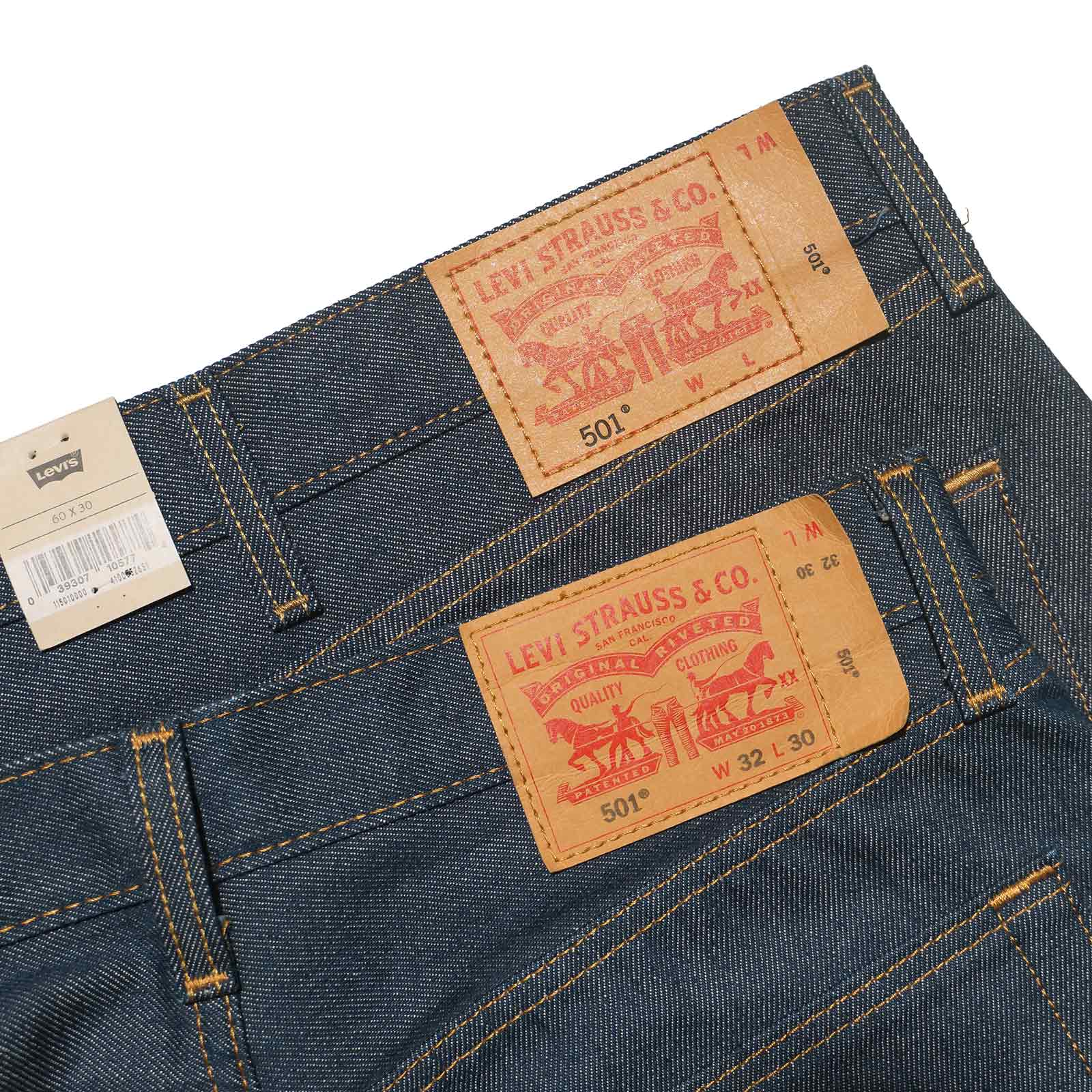 リーバイス 501 LEVI’S 501-0000 オリジナル ボタンフライ ストレート ジーンズ リジッド エクストラビッグサイズ ｜ メンズ  ジーパン デニムパンツ 大きい