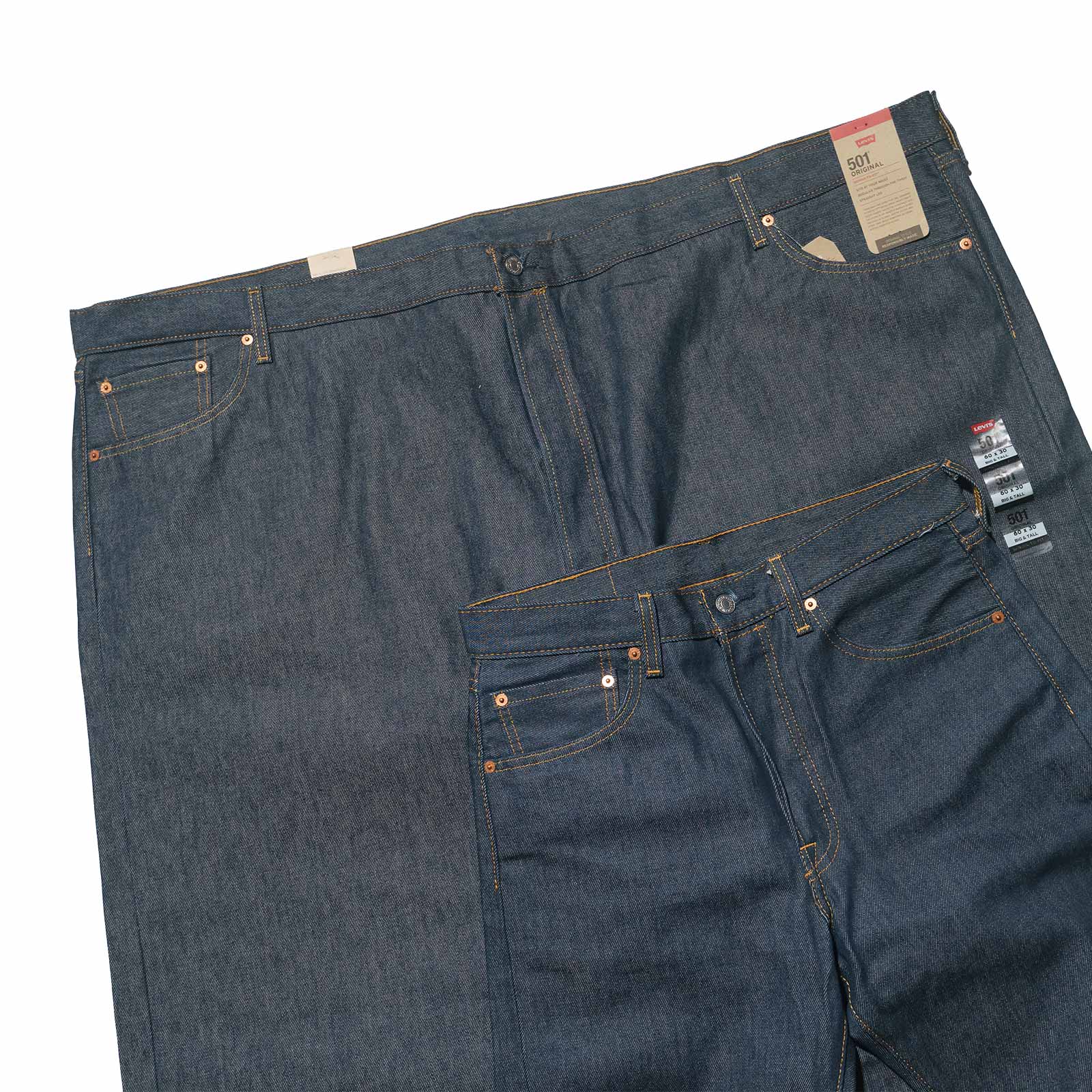 リーバイス 501 LEVI’S 501-0000 オリジナル ボタンフライ ストレート ジーンズ リジッド エクストラビッグサイズ ｜ メンズ  ジーパン デニムパンツ 大きい