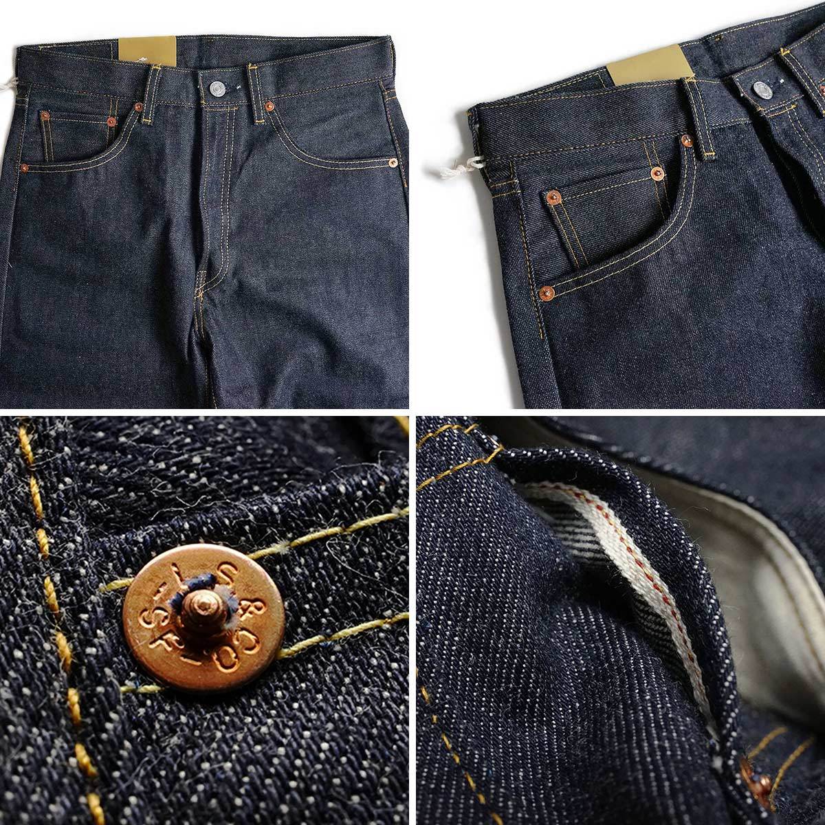 リーバイス ビンテージ クロージング LEVI’S VINTAGE CLOTHING 1955’s 501XX リジッド ｜ LVC RIGID 1955年モデル ジーンズ ボタンフライ 赤耳コインポケット｜jalana｜04