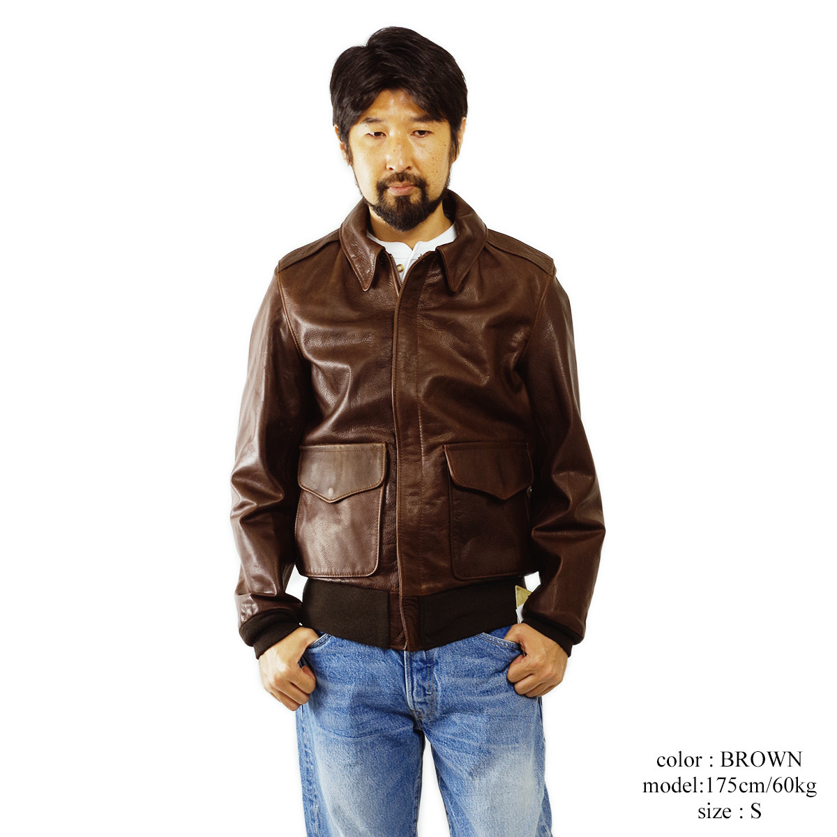 2024SALE革ジャン flightjacket A-2 値段交渉可 ジャケット・アウター