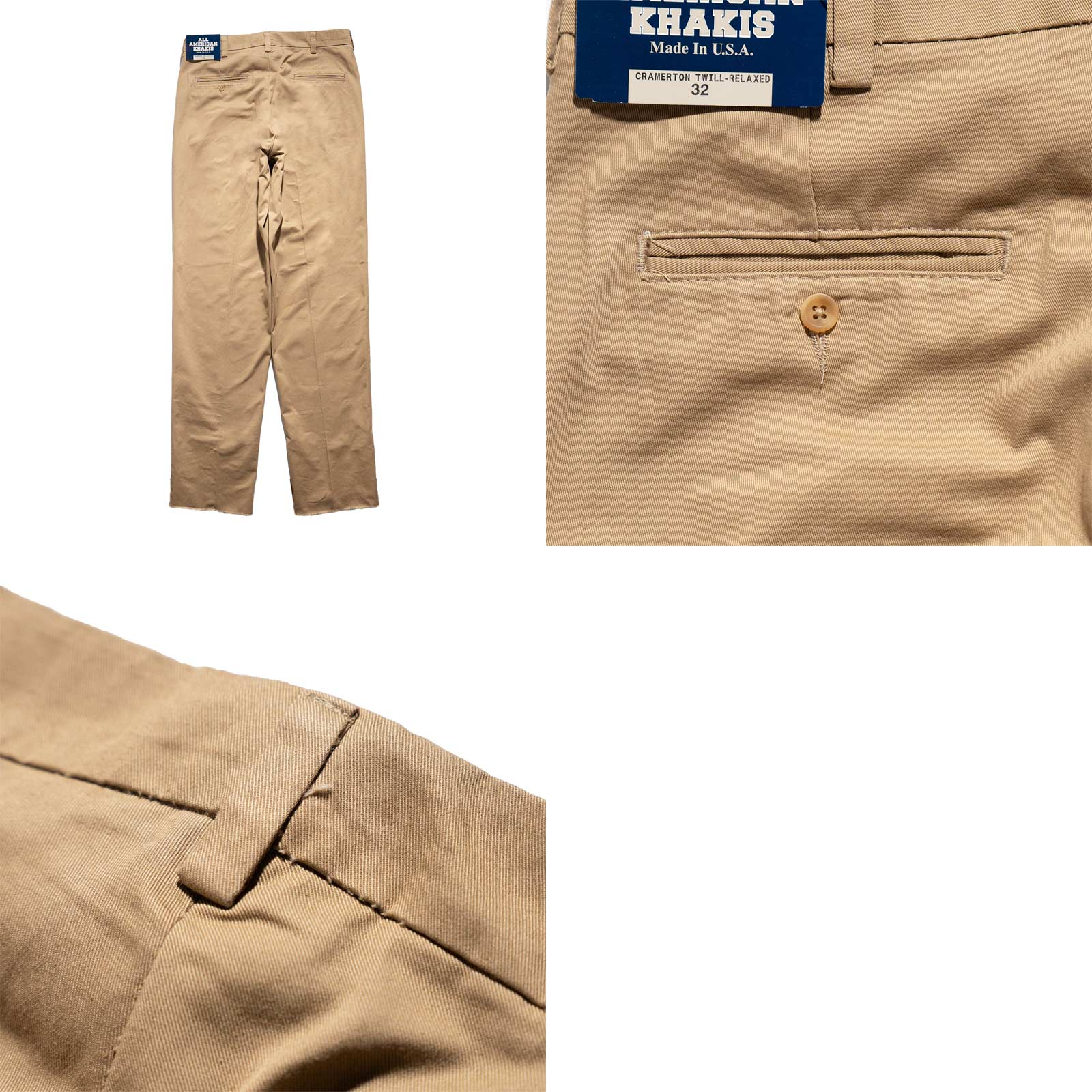 ALL AMERICAN KHAKIS ツータックチノ ベージュ 30 ALL AMERICAN KHAKIS ツータックチノ ベージュ 30 ALL AMERICAN