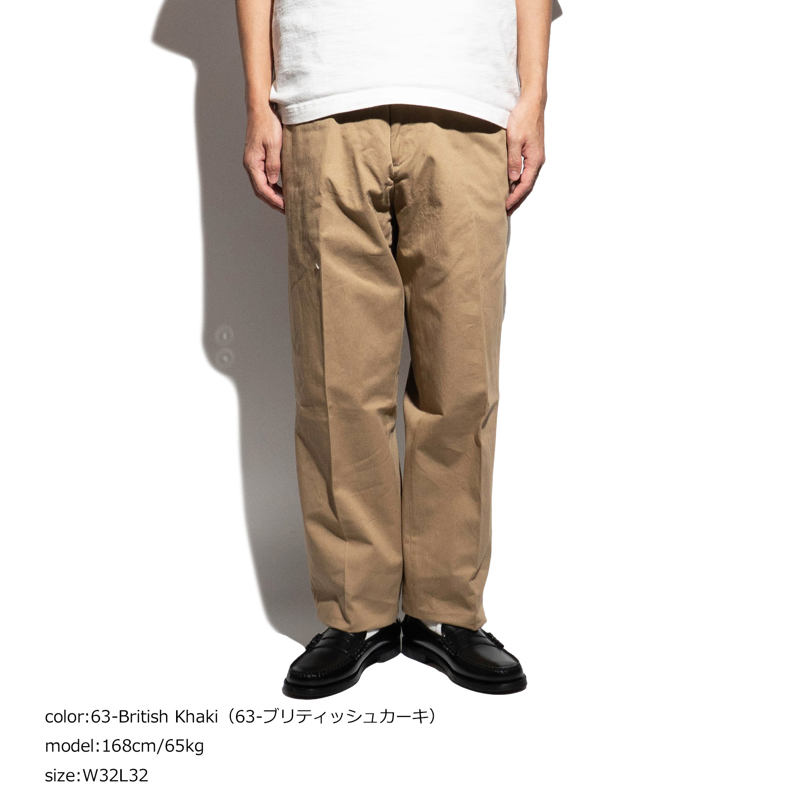 極太LLBEANカラーチノパンツ アメリカUSAワークオールドスケートサーフ オールアメリカンカーキ ALL AMERICAN KHAKIS クラマートン
