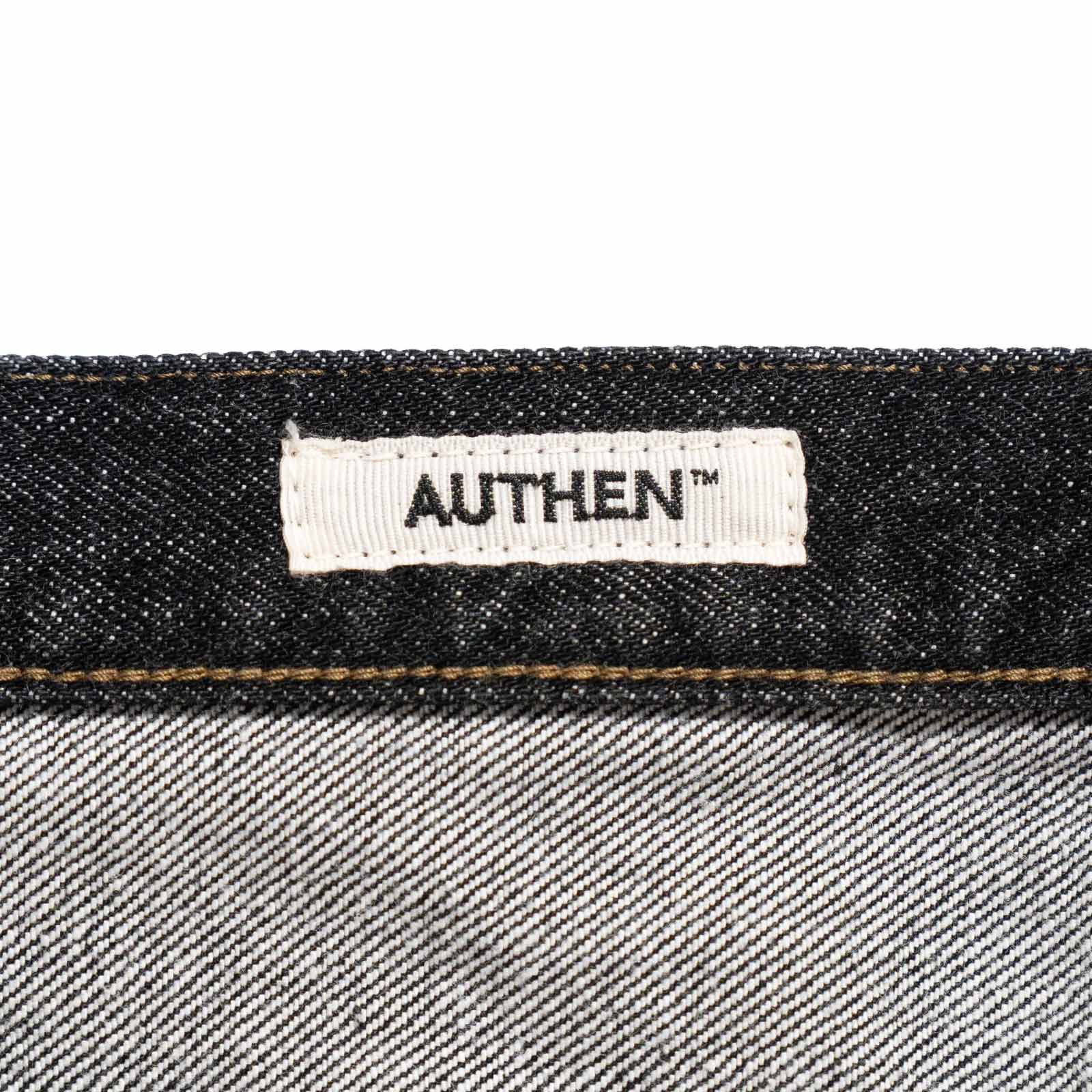 オーセン AUTHEN ヴィンテージ ストレートレッグ ブラックユーズド