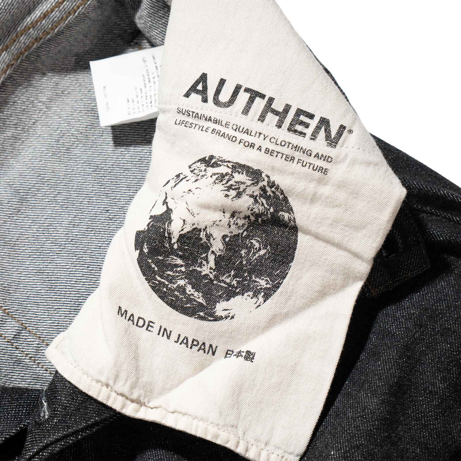 オーセン AUTHEN ヴィンテージ ストレートレッグ ブラックユーズド